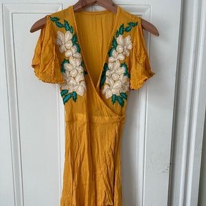 Cleobella marigold dress